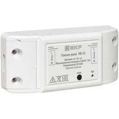 Умное реле 10А Wi-FI EKF Connect ss-10a-wf
