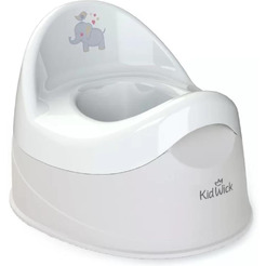 Детский горшок Kidwick Дуэт KW100404 (серый/белый)