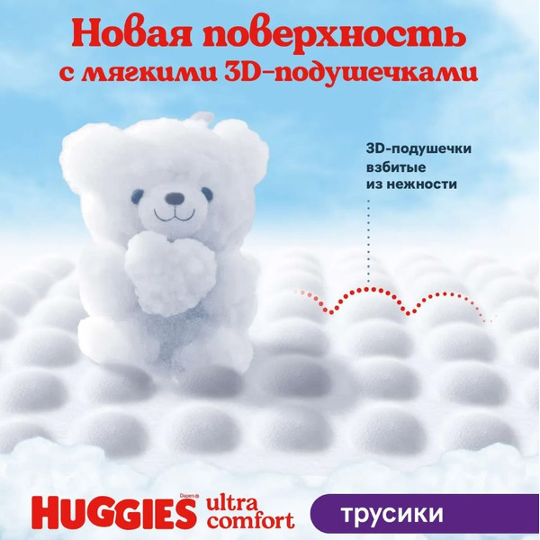 Детские одноразовые трусики-подгузники Huggies 4 Disney Box Girl (9-14кг) 104шт.