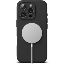 Чехол RINGKE SILICONE MAGNETIC MAGSAFE для IPHONE 16 PRO MAX BLACK