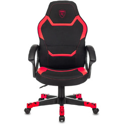 Кресло геймерское Бюрократ Zombie 10 (черный/красный)