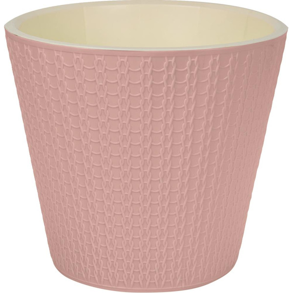 Горшок для цветов IDILAND Velvet 221602807/02 (светло-розовый)