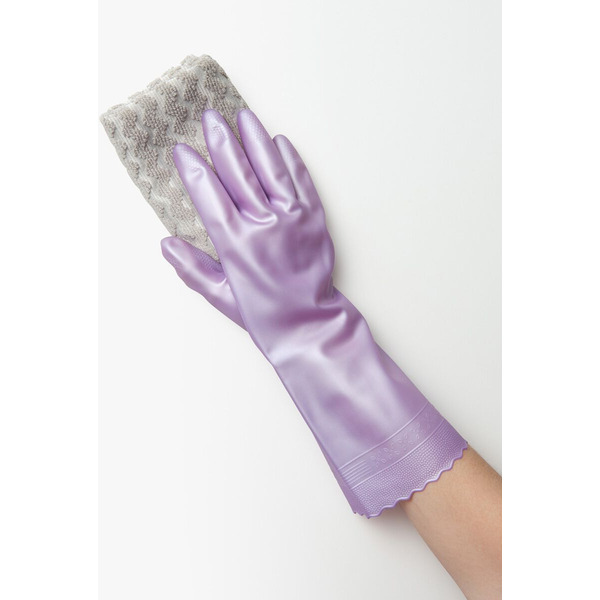 Перчатки хозяйственные BRADEX Жемчужные 77523 (р-р L)