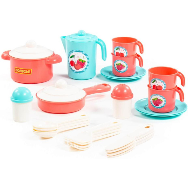Набор детской посуды Полесье Настенька на 4 персоны (V3) 79930