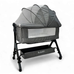 Детская кроватка BubaGo Somela LUX BGL 180-11 (серый)