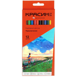 Карандаши цветные Красин Приключения КР-120200 (12 цв)
