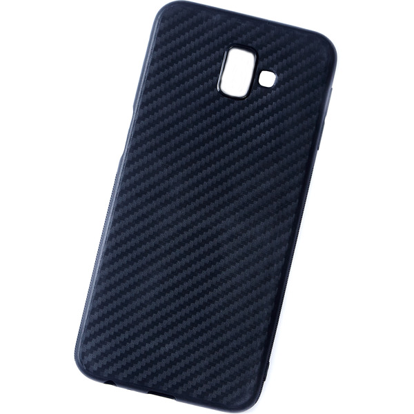 Чехол-накладка Bingo Fiber TPU для SAMSUNG Galaxy J6+ (черный)
