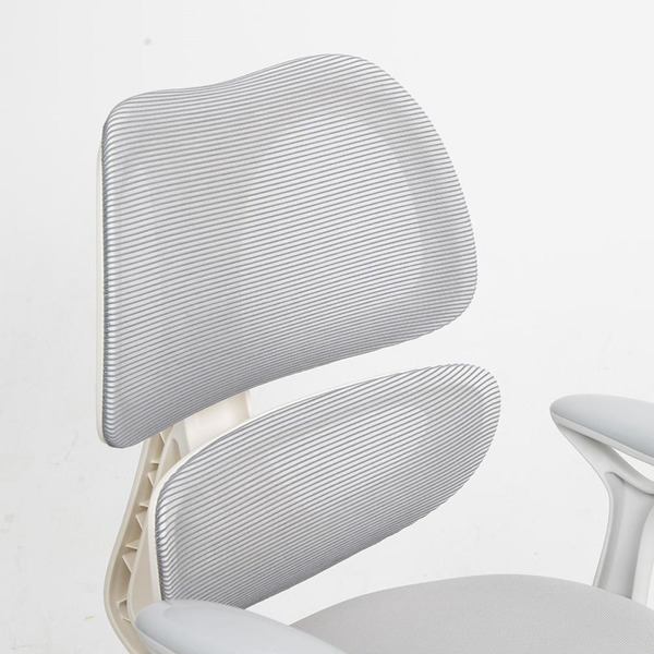 Стул регулируемый Ergosmart Antey GREY/чехол T14 GREEN