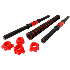 Набор композитных гантелей AMETIST 20 кг (с соединительным грифом)