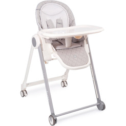 Стул для кормления HAPPY BABY Berny BASIC (light grey)