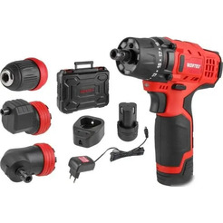 Дрель-шуруповерт Wortex LX BD 1215 Li Set 1326469