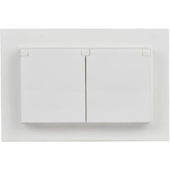 Розетка IEK Brite РСбш12-3-44-БрБ