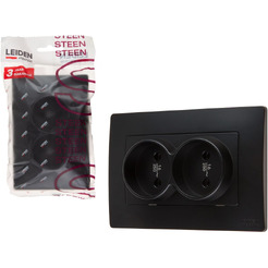 Розетка Leiden Electric Steen 806072