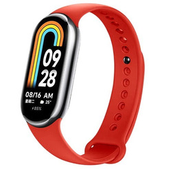 Ремешок Bingo Silicone для XIAOMI Mi Band 8 (красный)
