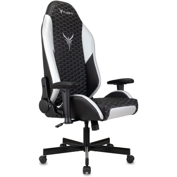 Кресло игровое Knight Neon (1717269) черный/серебряный