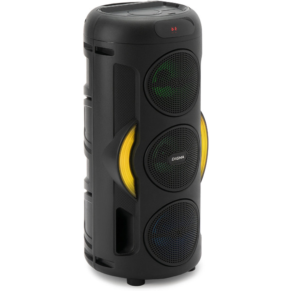 Минисистема Digma D-MC1721 (черный)