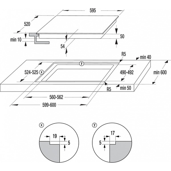 Варочная панель Gorenje GI6443BSCWF