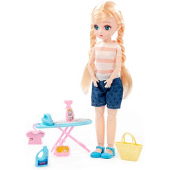 Кукла Полесье Даша дома + аксессуары (7 элементов) (в коробке №2) 2987