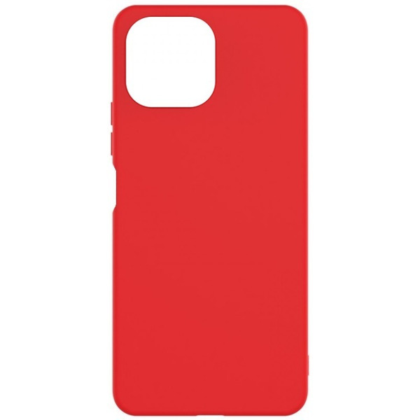 Накладка Case Matte Lux для Xiaomi Redmi Note 11 (красный)