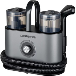 Пылесос моющий для мебели и ковров с подачей пара POLARIS PCW 1445 Steam Clean Pro (Графитовый)