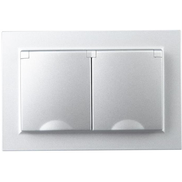 Розетка IEK Brite РСбш12-3-44-БрА