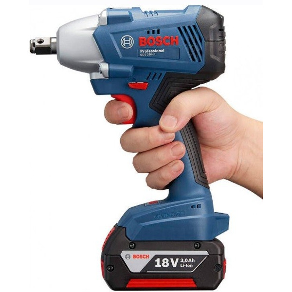 Ударный гайковерт BOSCH GDS 250-LI (06019G6121) без АКБ и ЗУ
