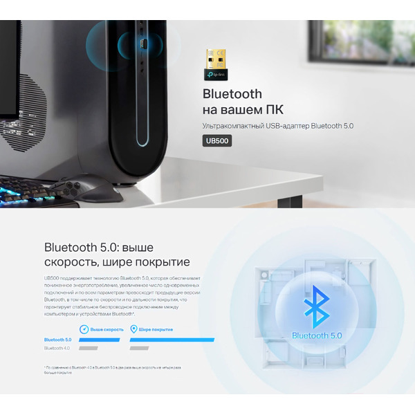 Bluetooth адаптер TP-Link UB500