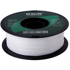 Пластиковая нить ESUN eTPU-95A 1.75 мм 1000 г (белый)