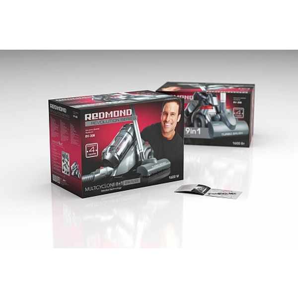 Пылесос с пылесборником REDMOND RV-308