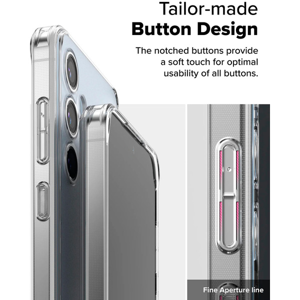 Чехол Ringke FUSION для Galaxy S24 FE MATTE CLEAR