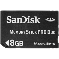 Карты памяти для портативных приставок SANDISK SDMSPD-008G-B35