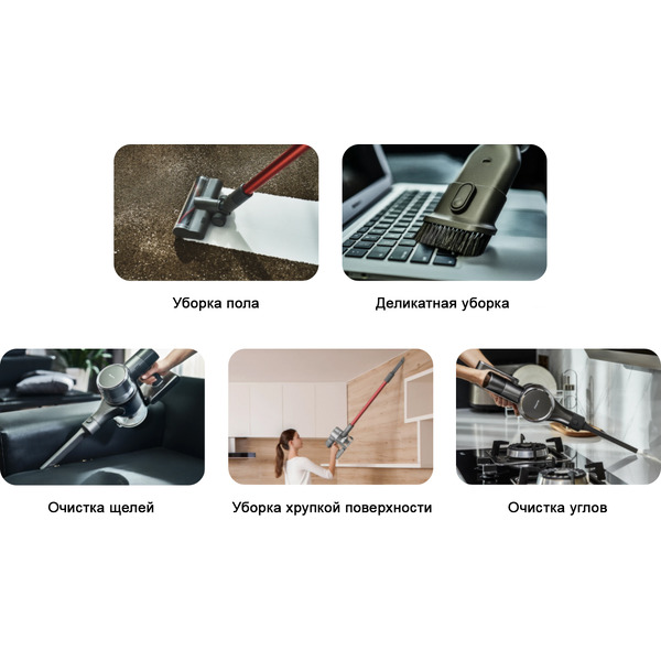 Беспроводной пылесос Dreame Cordless Vacuum Cleaner T20