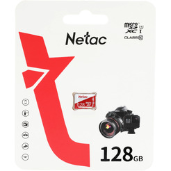 Карта памяти Netac microSDXC P500 ECO NT02P500ECO-128G-S 128GB
