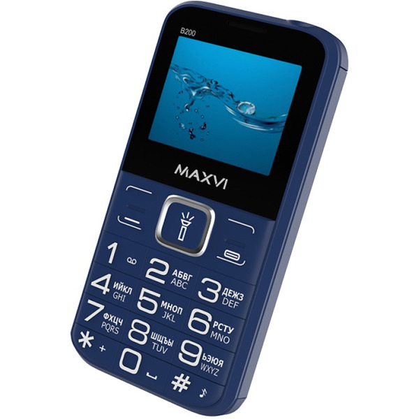 Мобильный телефон Maxvi B200 (синий)