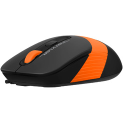 Мышь A4Tech Fstyler FM10S (оранжевый/черный)