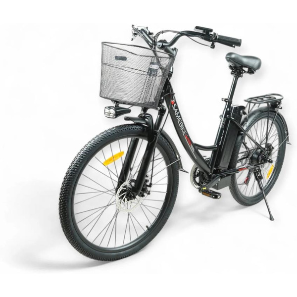 Электровелосипед SameBike VENTURE SB-VENTURE350 (чёрно-серебристый)