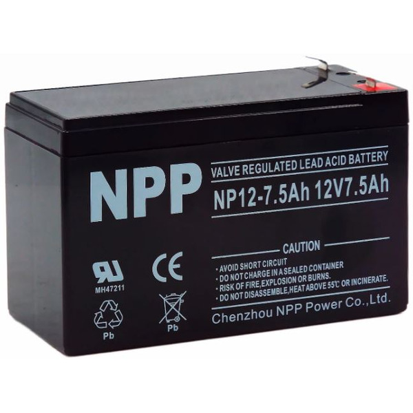 Аккумулятор для ИБП NPP NP 12-7.5
