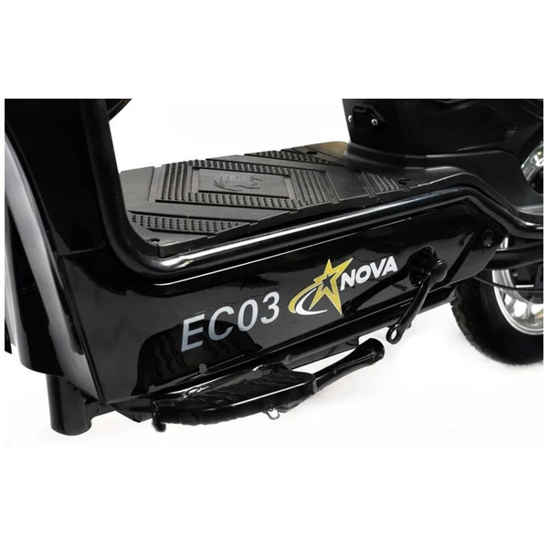 Электровелосипед NOVA EC-03 черный (без цепи)