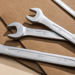 Набор ключей комбинированных Deli EDL130008A