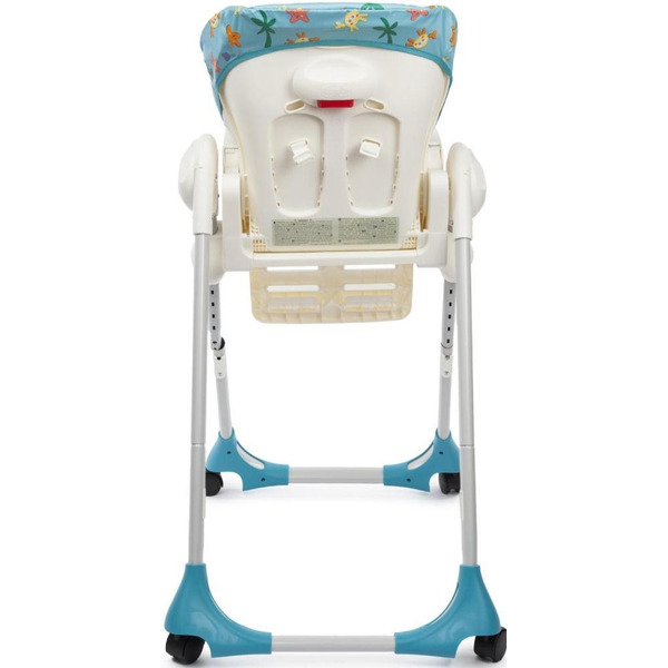 Стульчик для кормления Chicco new POLLY 2 В 1 SEA DREAMS 4 колесика