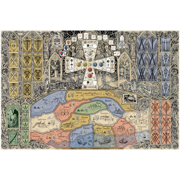 Настольная игра Hobby World Крестоносцы 952116