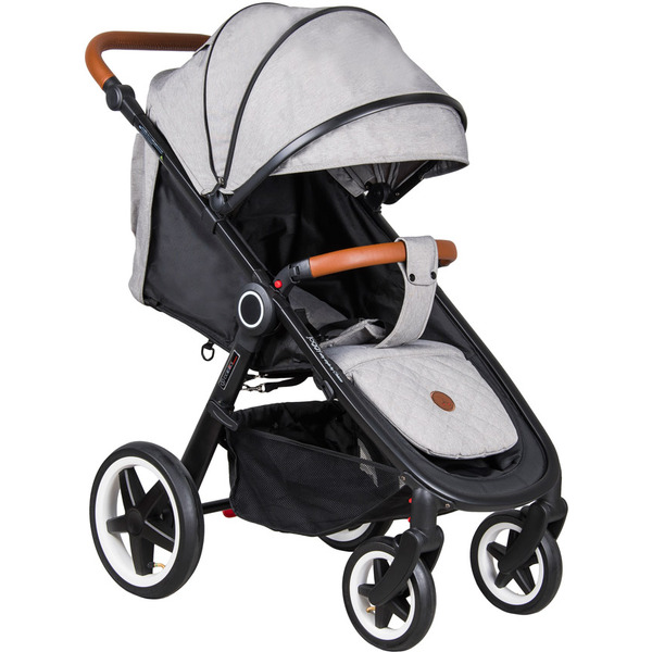 Прогулочная коляска COLETTO Joggy (серебристый/черная рама)
