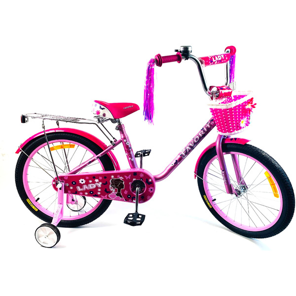 Детский велосипед Favorit Lady 16 (сиреневый)