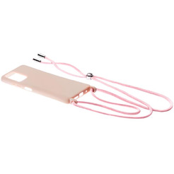 Бампер Bingo Lanyard для Samsung Galaxy A03s (персиковый)