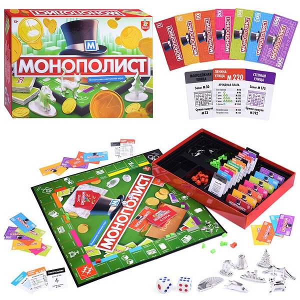 Настольная игра Десятое королевство Монополист / 04934
