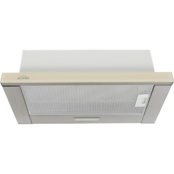 Вытяжка Elikor Интегра Glass 60Н-400-В2Д 940980 (нержавеющая сталь/бежевый)
