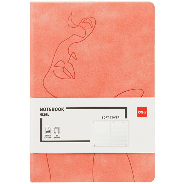 Блокнот Deli EN126LORANGE