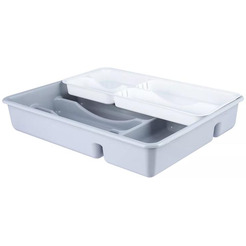 Лоток для столовых приборов двойной Полимербыт 4328100