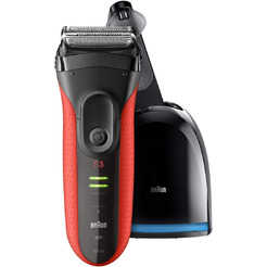 Электробритва BRAUN Series 3 3050cc (красный)