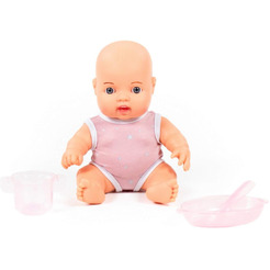 Пупс Полесье Славный с набором для кормления 76687